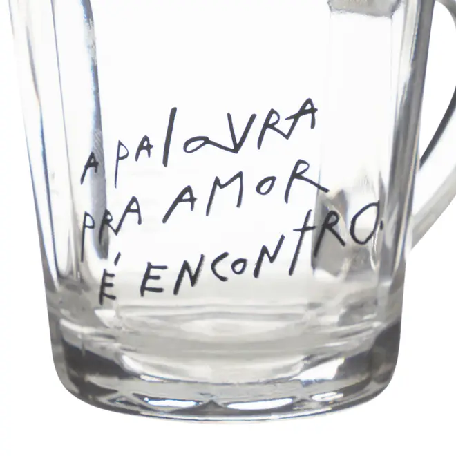 XÍCARA CAFÉ 90 ML MANUSCRITO - INCOLOR/PRETO - Foto 6