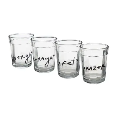 COPO APERITIVO 45 ML COM 4 MANUSCRITO
