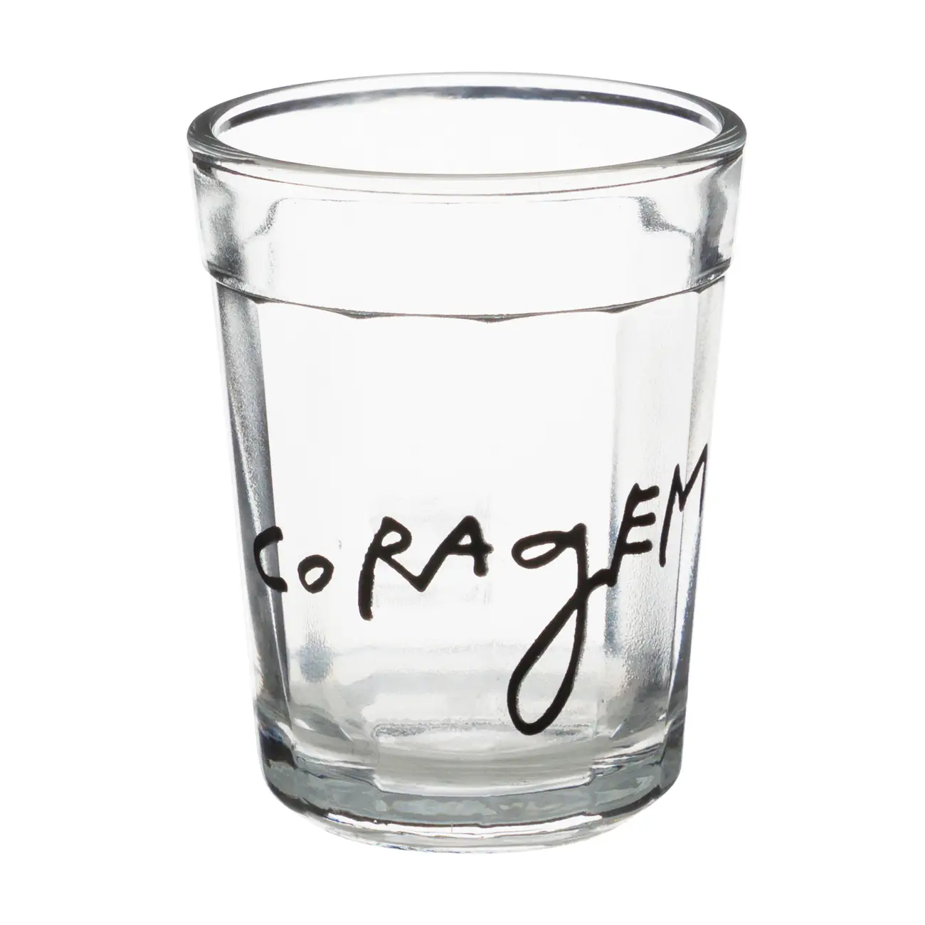 COPO APERITIVO 45 ML COM 4 MANUSCRITO - INCOLOR/PRETO - Foto 2