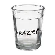 COPO APERITIVO 45 ML COM 4 MANUSCRITO - INCOLOR/PRETO - Foto 3