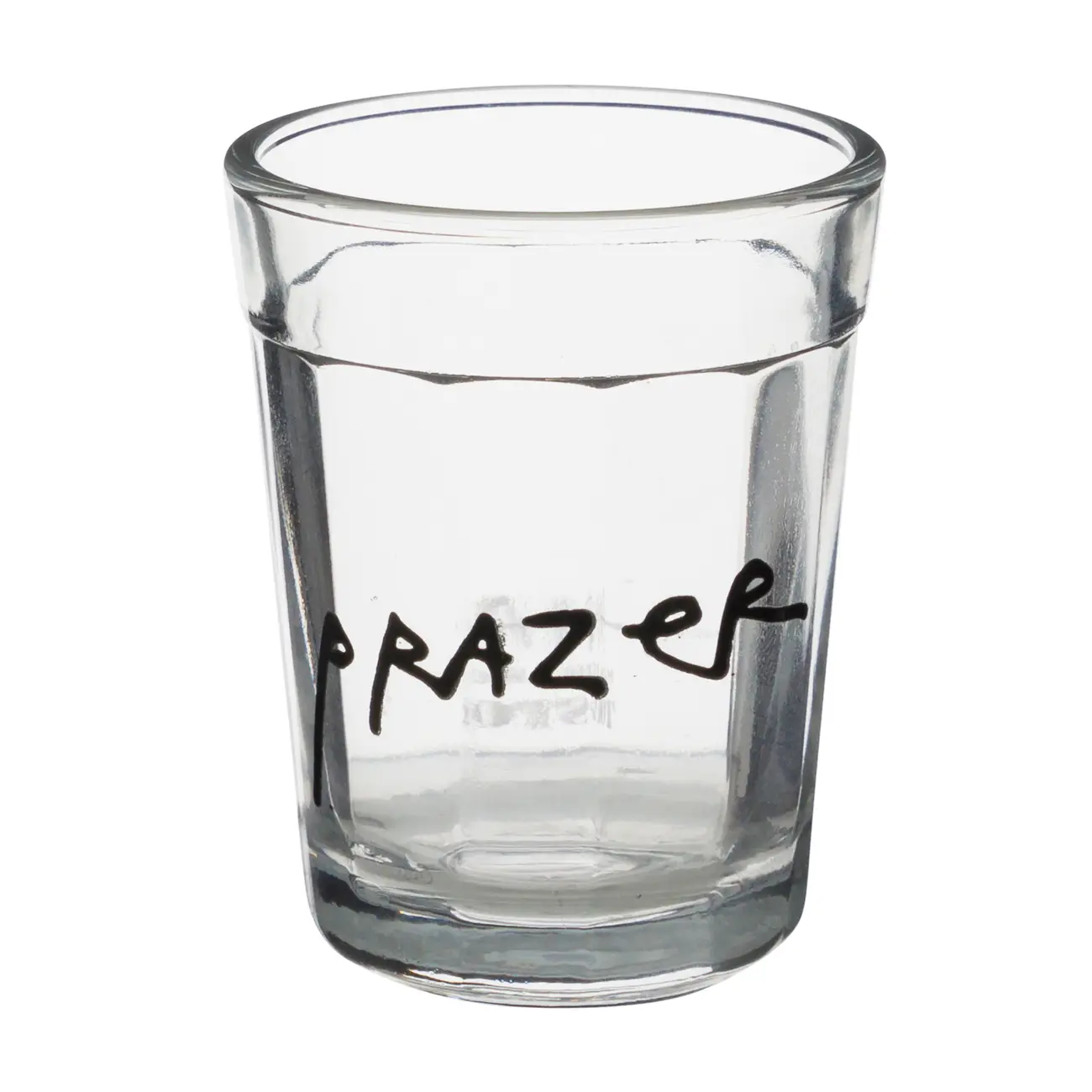 COPO APERITIVO 45 ML COM 4 MANUSCRITO - INCOLOR/PRETO - Foto 3