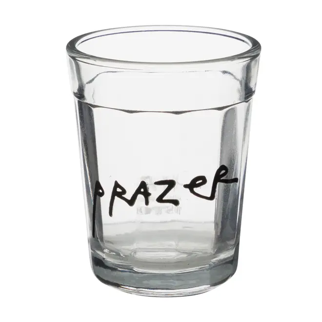 COPO APERITIVO 45 ML COM 4 MANUSCRITO - INCOLOR/PRETO - Foto 3