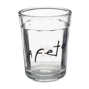COPO APERITIVO 45 ML COM 4 MANUSCRITO - INCOLOR/PRETO - Foto 4