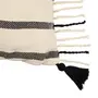 ALMOFADA 50 CM X 50 CM BOHO FRINGE - NATURAL/PRETO - Foto 2