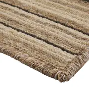 TAPETE 66 CM X 1,20 M LISTRAM - BEGE/PRETO - Foto 3