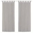 CINZA/NATURAL - CORTINA 2 PEÇAS 1,30 M X 2,30 M ORSAY