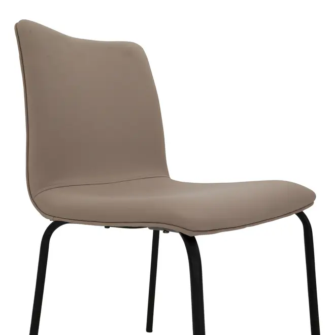 CADEIRA WAVY - PRETO/BEGE - Foto 5