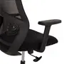 CADEIRA DE ESCRITÓRIO ASSET - PRETO/PRETO - Foto 6