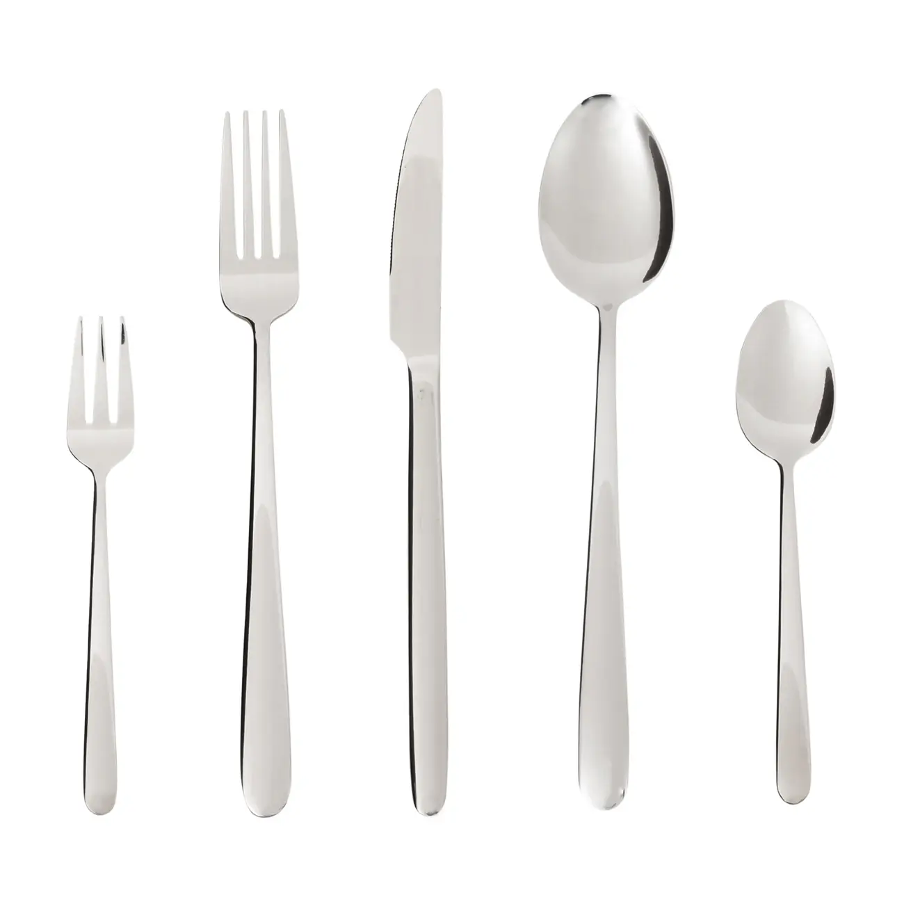 FAQUEIRO 30 PEÇAS PARA 6 PESSOAS VIENA - INOX - Foto 1