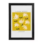 QUADRO 23 CM X 33 CM FLOWER MARKET LONDON - PRETO/MULTICOR - Foto 1