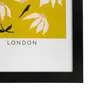 QUADRO 23 CM X 33 CM FLOWER MARKET LONDON - PRETO/MULTICOR - Foto 3