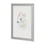 QUADRO BLUE FLOWERS I 23 CM X 33 CM - CINZA PROVENCE/MULTICOR - Foto 2