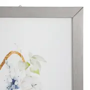 QUADRO BLUE FLOWERS I 23 CM X 33 CM - CINZA PROVENCE/MULTICOR - Foto 3