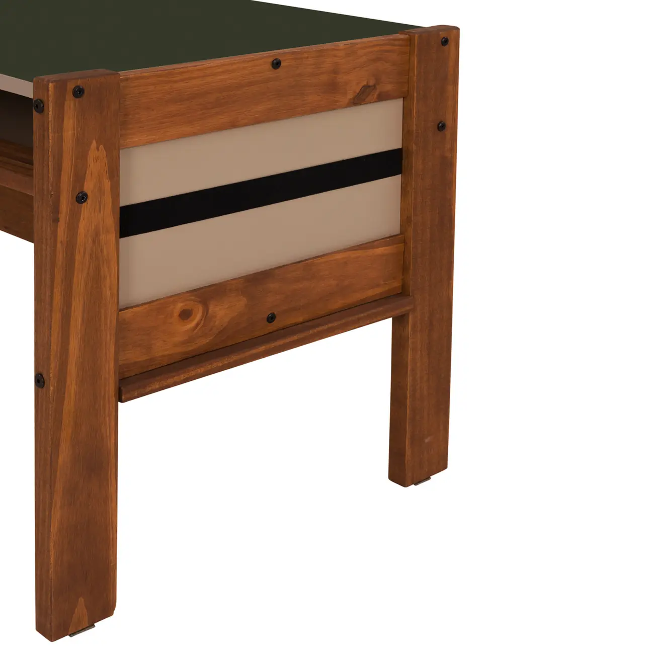 MESA INFANTIL 68 CM X 42 CM GARATUJA - CAMELO/MUSGO - Foto 6