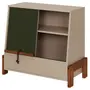 ESTANTE INFANTIL 1 PORTA 72 CM X 71 CM GARATUJA - CAMELO/MUSGO - Foto 3