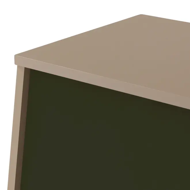 ESTANTE INFANTIL 1 PORTA 72 CM X 71 CM GARATUJA - CAMELO/MUSGO - Foto 6
