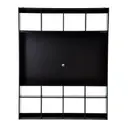 PRETO - ESTANTE PARA TV DE ATÉ 60 POLEGADAS 2,12 M X 1,70 M CÉLULA