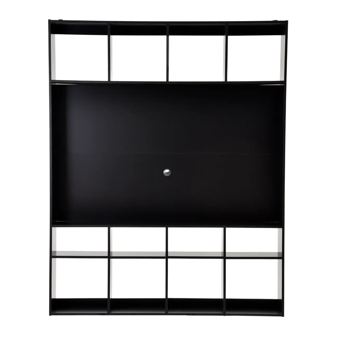 ESTANTE PARA TV DE ATÉ 60 POLEGADAS 2,12 M X 1,70 M CÉLULA - PRETO - Foto 1