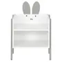 MESA DE CABECEIRA 1 NICHO MIFFY - CINZA/BRANCO - Foto 1