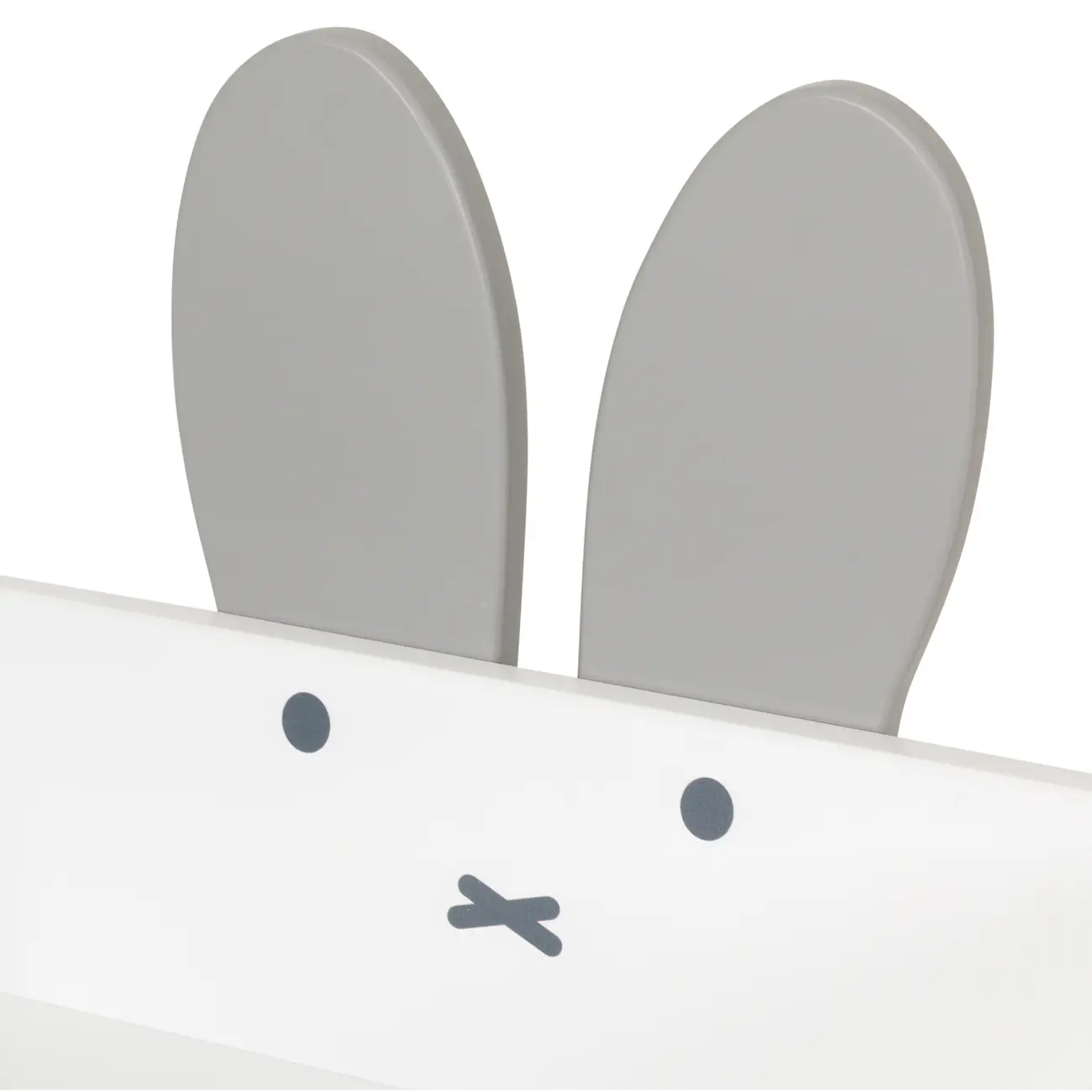 MESA DE CABECEIRA 1 NICHO MIFFY - CINZA/BRANCO - Foto 6