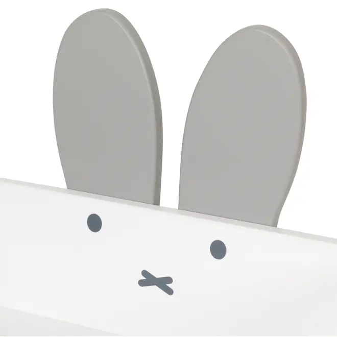 MESA DE CABECEIRA 1 NICHO MIFFY - CINZA/BRANCO - Foto 6