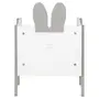 MESA DE CABECEIRA 1 NICHO MIFFY - CINZA/BRANCO - Foto 8
