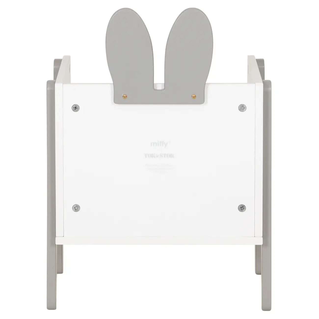 MESA DE CABECEIRA 1 NICHO MIFFY - CINZA/BRANCO - Foto 8