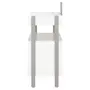 CÔMODA INFANTIL 2 GAVETAS 79 CM X 40 CM MIFFY - CINZA/BRANCO - Foto 4