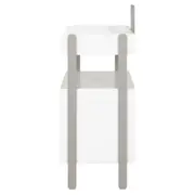 CÔMODA INFANTIL 2 GAVETAS 79 CM X 40 CM MIFFY - CINZA/BRANCO - Foto 4