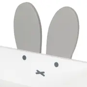 CÔMODA INFANTIL 2 GAVETAS 79 CM X 40 CM MIFFY - CINZA/BRANCO - Foto 7