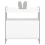 CÔMODA INFANTIL 2 GAVETAS 79 CM X 40 CM MIFFY - CINZA/BRANCO - Foto 9
