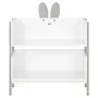 ESTANTE INFANTIL 68 CM X 80 CM MIFFY - CINZA/BRANCO - Foto 1