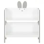 ESTANTE INFANTIL 68 CM X 80 CM MIFFY - CINZA/BRANCO - Foto 1