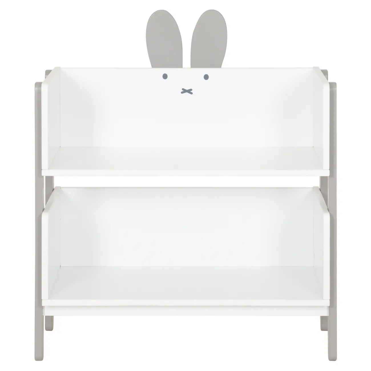 ESTANTE INFANTIL 68 CM X 80 CM MIFFY - CINZA/BRANCO - Foto 1