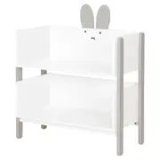 ESTANTE INFANTIL 68 CM X 80 CM MIFFY - CINZA/BRANCO - Foto 2