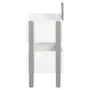 ESTANTE INFANTIL 68 CM X 80 CM MIFFY - CINZA/BRANCO - Foto 3