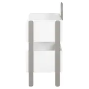 ESTANTE INFANTIL 68 CM X 80 CM MIFFY - CINZA/BRANCO - Foto 3