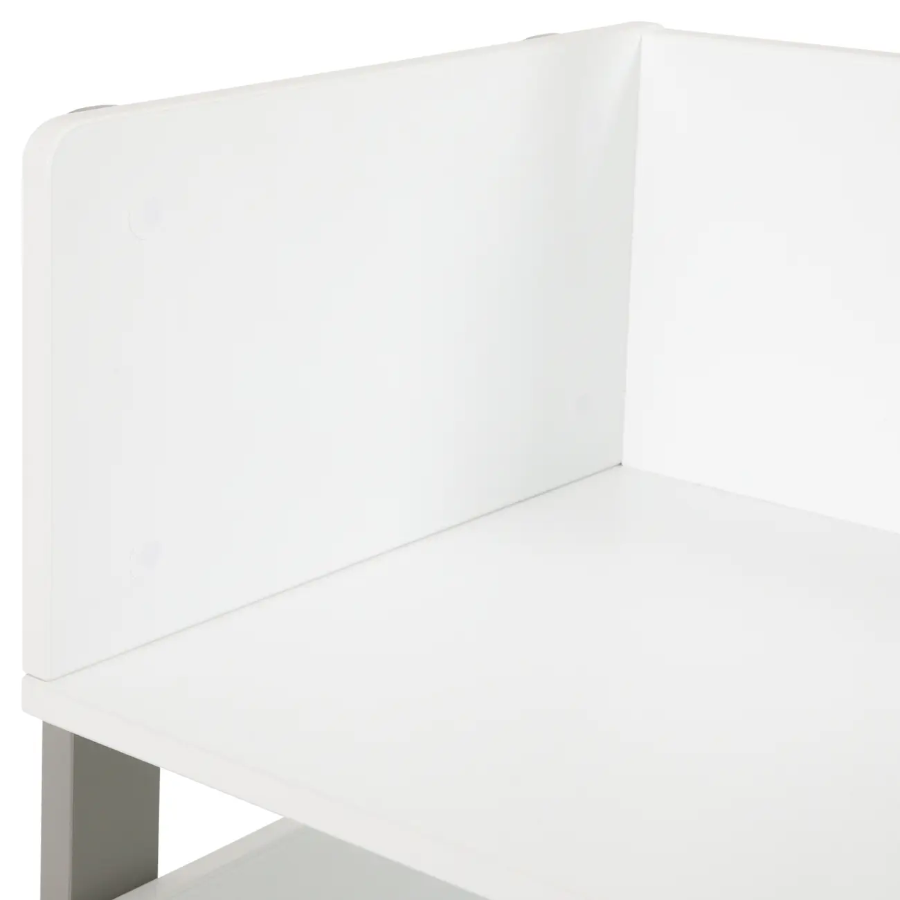 ESTANTE INFANTIL 68 CM X 80 CM MIFFY - CINZA/BRANCO - Foto 4