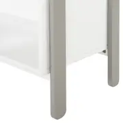 ESTANTE INFANTIL 68 CM X 80 CM MIFFY - CINZA/BRANCO - Foto 6