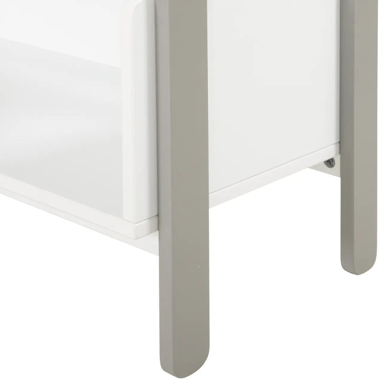 ESTANTE INFANTIL 68 CM X 80 CM MIFFY - CINZA/BRANCO - Foto 6
