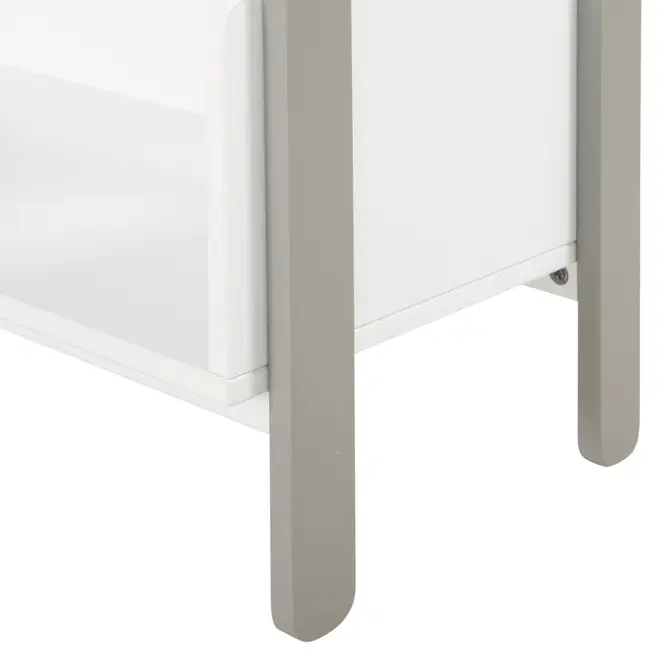 ESTANTE INFANTIL 68 CM X 80 CM MIFFY - CINZA/BRANCO - Foto 6