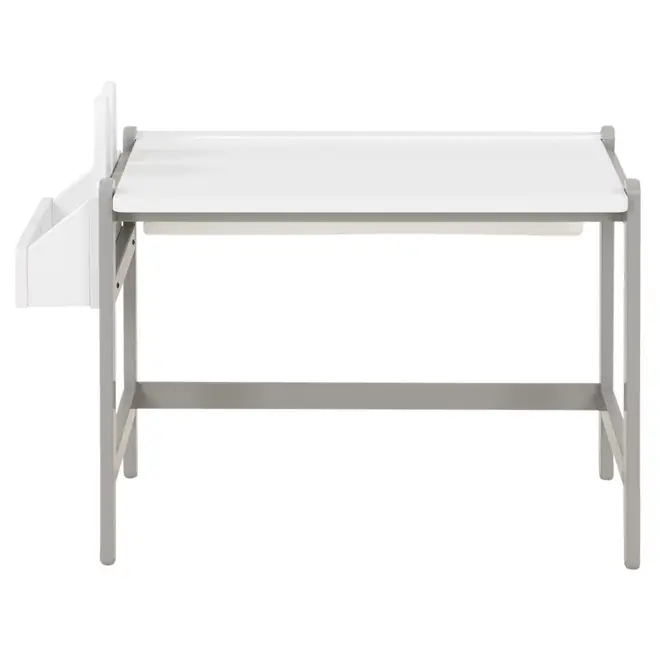 ESCRIVANINHA INFANTIL 79 CM X 47 CM MIFFY - CINZA/BRANCO - Foto 1