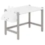 ESCRIVANINHA INFANTIL 79 CM X 47 CM MIFFY - CINZA/BRANCO - Foto 2