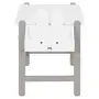 ESCRIVANINHA INFANTIL 79 CM X 47 CM MIFFY - CINZA/BRANCO - Foto 3