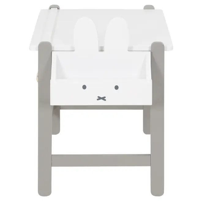 ESCRIVANINHA INFANTIL 79 CM X 47 CM MIFFY - CINZA/BRANCO - Foto 3