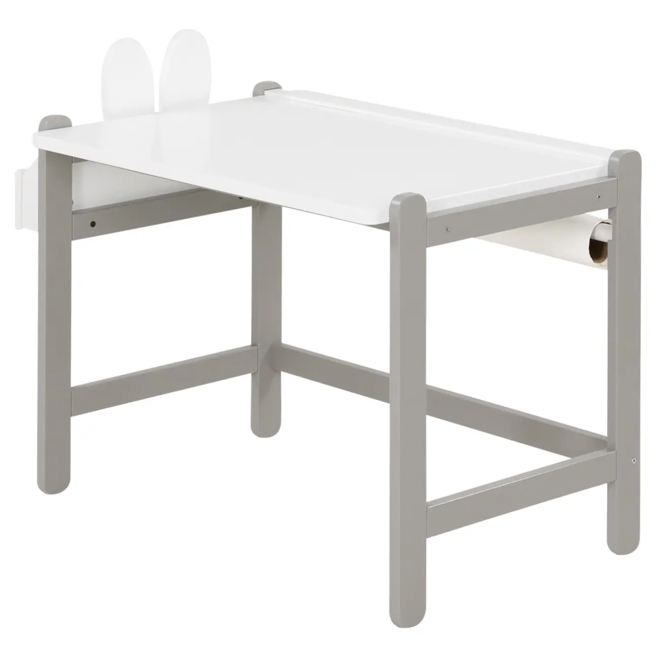 ESCRIVANINHA INFANTIL 79 CM X 47 CM MIFFY - CINZA/BRANCO - Foto 4