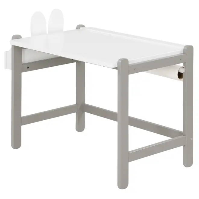 ESCRIVANINHA INFANTIL 79 CM X 47 CM MIFFY - CINZA/BRANCO - Foto 4