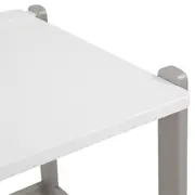 ESCRIVANINHA INFANTIL 79 CM X 47 CM MIFFY - CINZA/BRANCO - Foto 6
