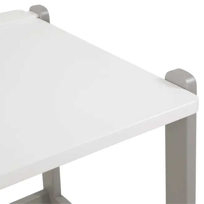 ESCRIVANINHA INFANTIL 79 CM X 47 CM MIFFY - CINZA/BRANCO - Foto 6