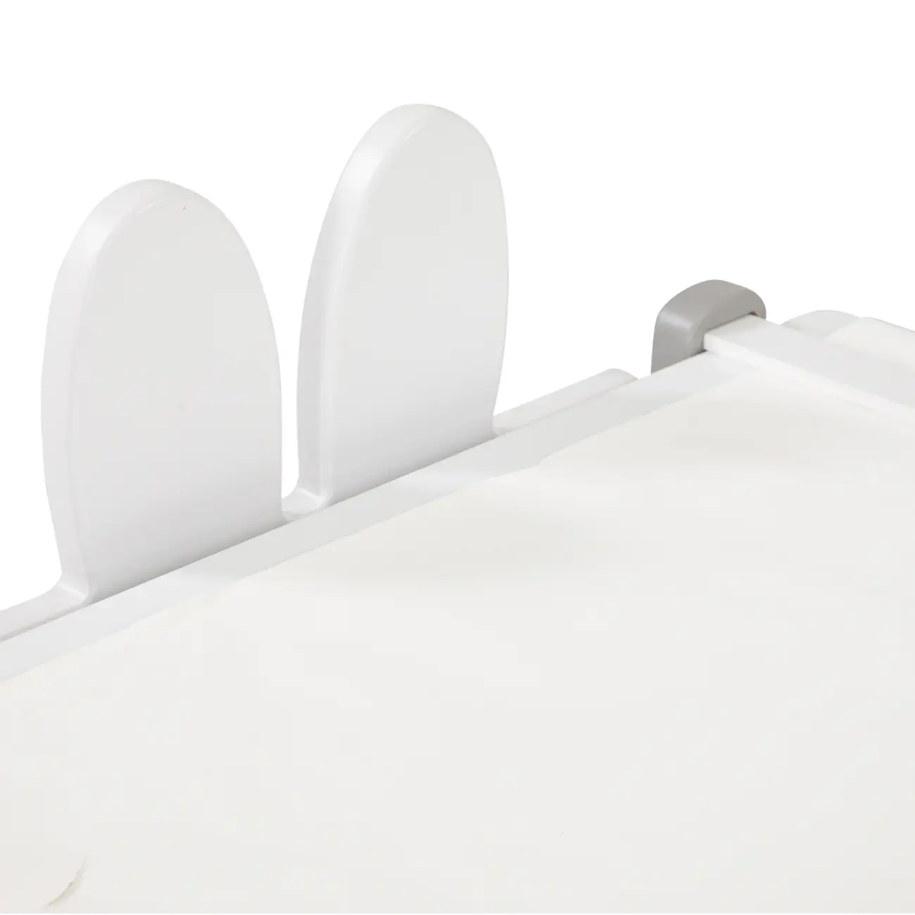 ESCRIVANINHA INFANTIL 79 CM X 47 CM MIFFY - CINZA/BRANCO - Foto 8